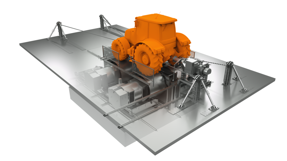 Performance chassis dynos for agriculture RENK